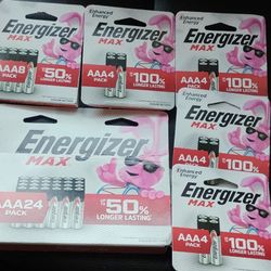 48 Energizer Max AAA Batteries 