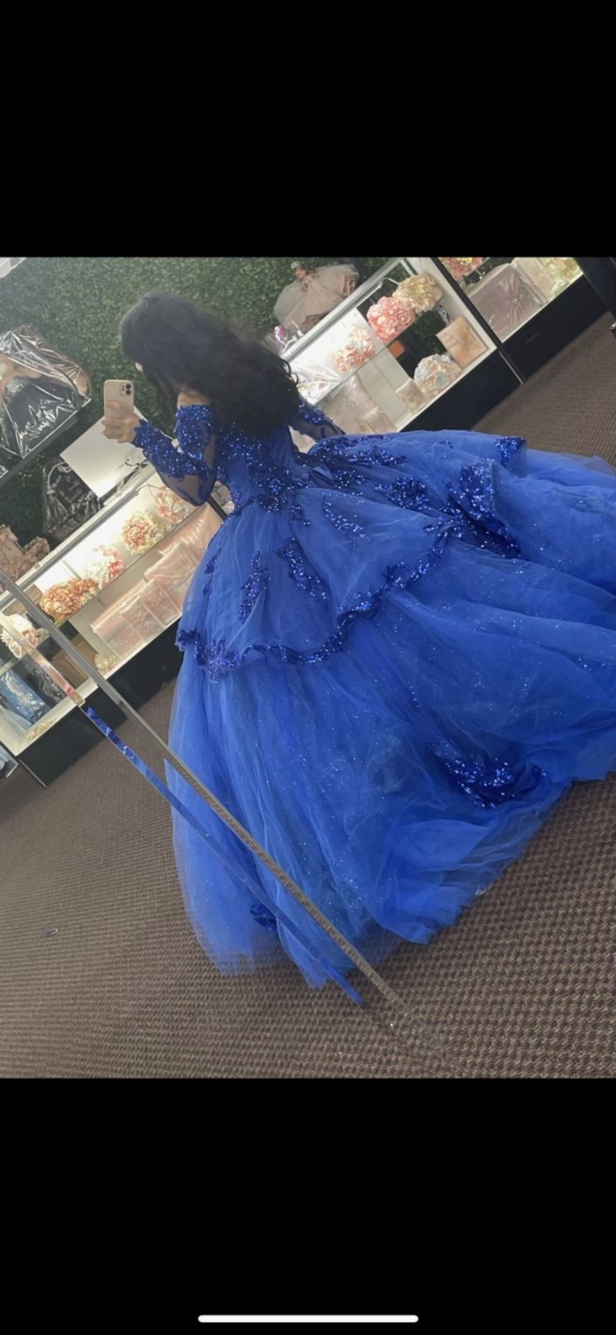 Moda2000 Royal blue XV Dress