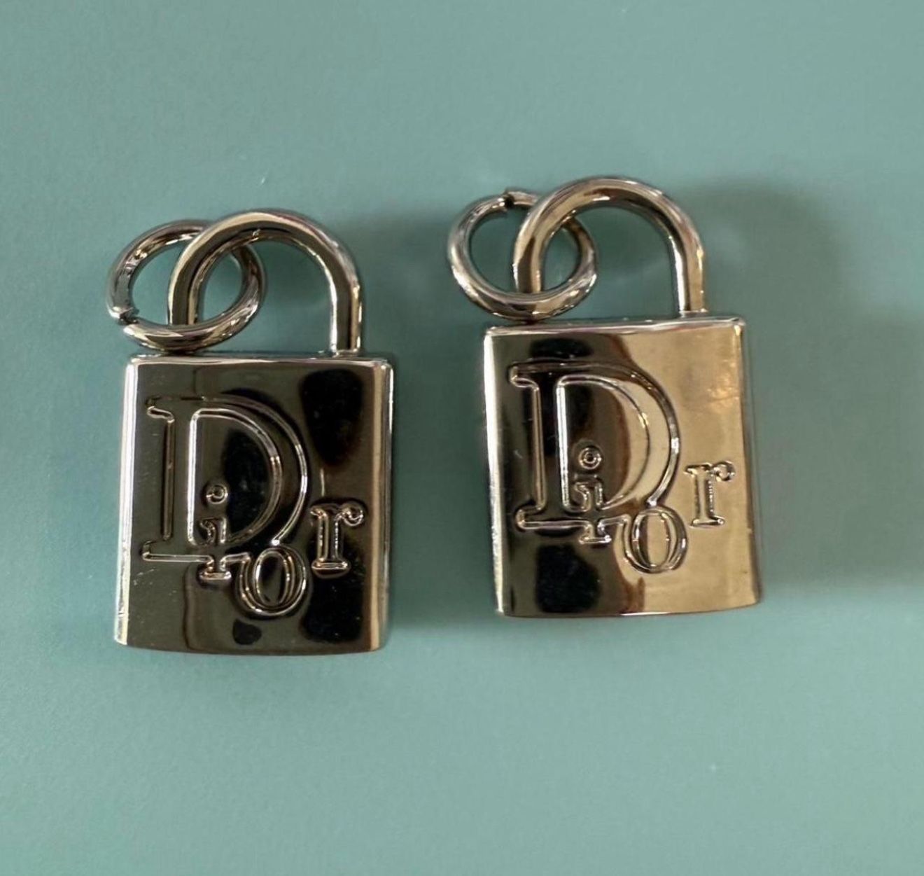 2 Piece Set Lock Charms