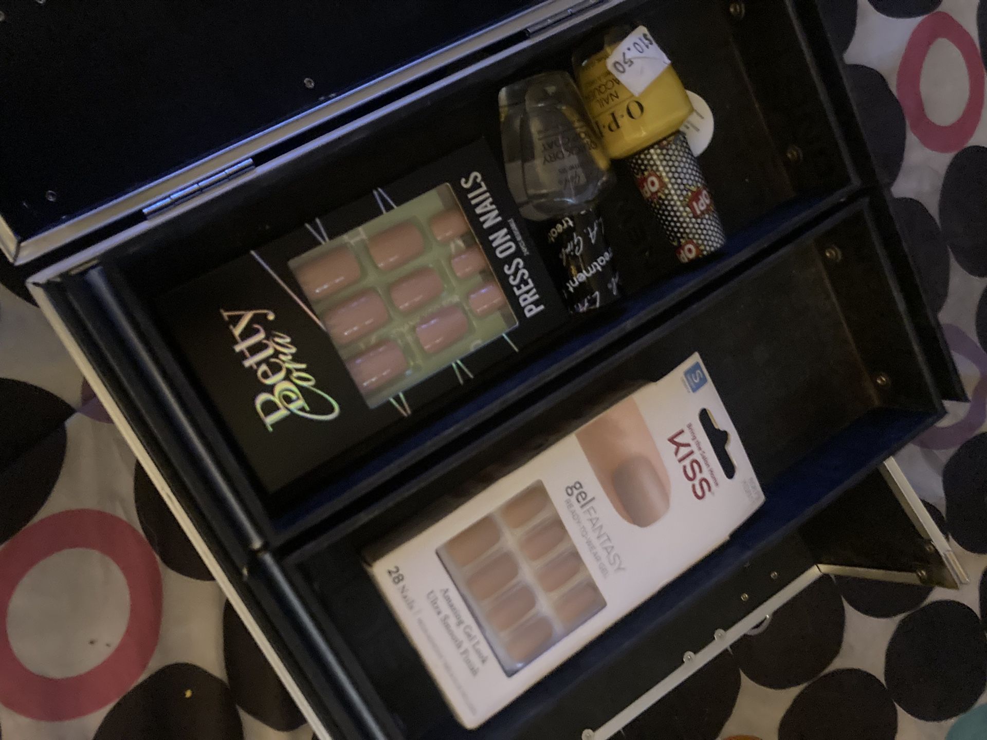 Nice Sturdy Four Tier Cosmetic Box , Comes With What’s In It. All New