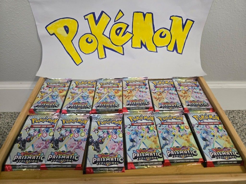 Pokémon Prismatic Evolutions Packs