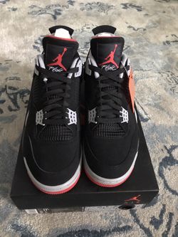 Nike Air Jordan 4 Bred size 10 DS size 10 375