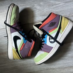 Sz 10 Multicolor Jordan 1 Mid