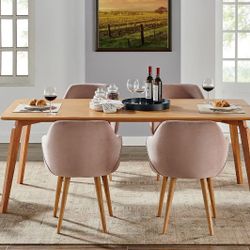 West Elm Mid-Century Modern Dining Room Table