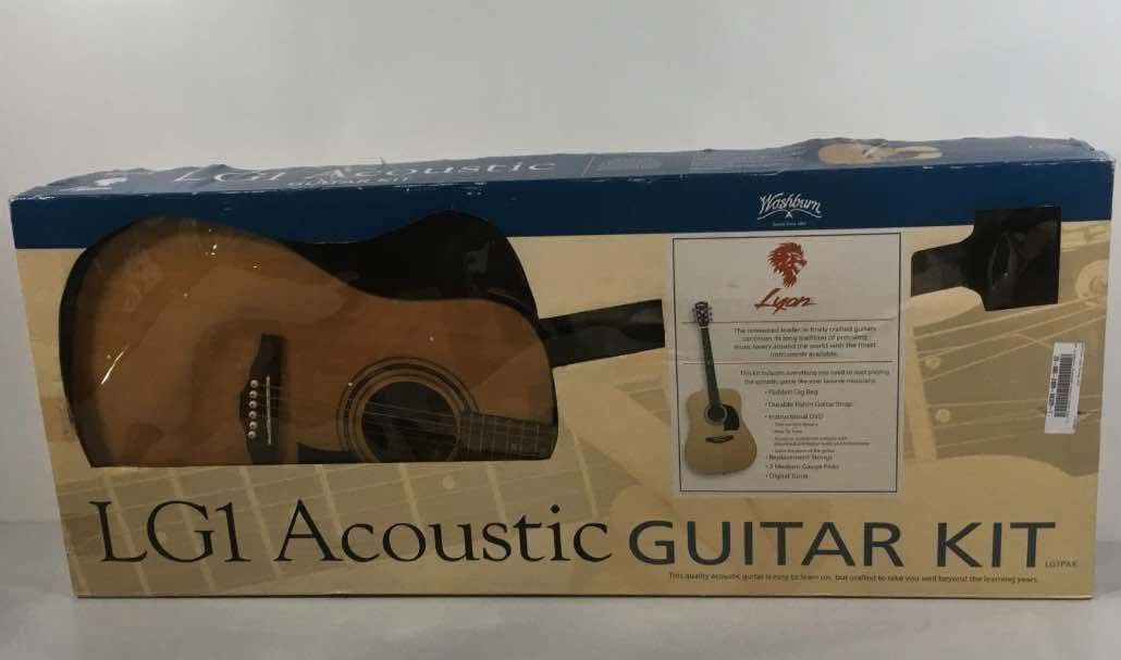 Lyon By Washburn Acoustic Guitar With Accessories