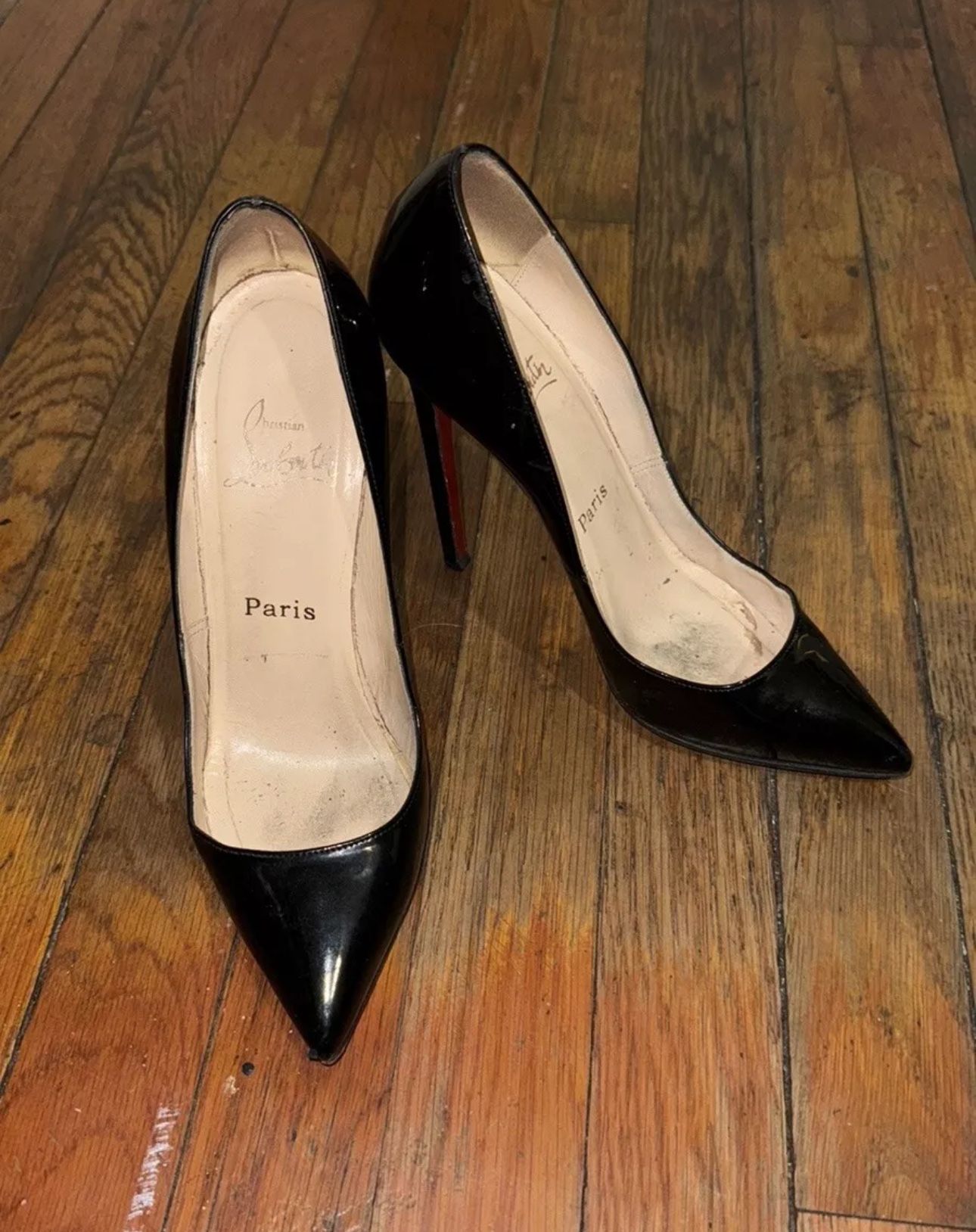 Christian Louboutin So Kate Pointed Toe Pump - Black, US7 UK37 1/2