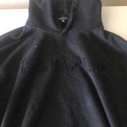 Purple Fleece Hoodie(shoot Offers