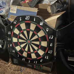 Halex Electric Dart Board (Does NOT Include Batteries or Darts)