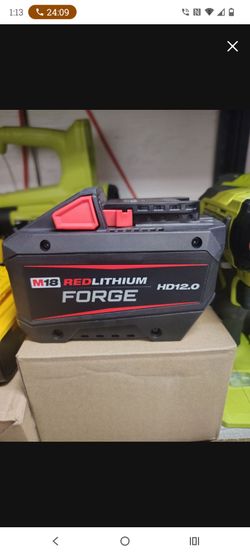 Milwaukee M18 RedLithium Forge HD12.0 Battery