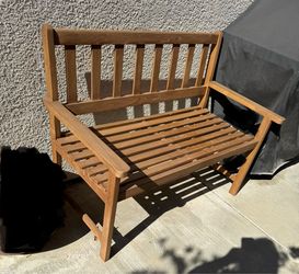Bench and matching table
