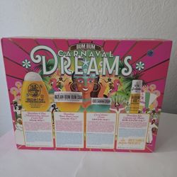 Rare, Sol de Janeiro 4 pc Carnaval gift set with discontinued Coco Cabana cream, New In box