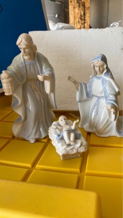 Mary and Joseph and baby Jesus