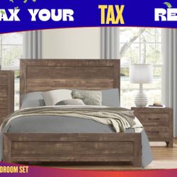 4 PC QUEEN BEDROOM SET 