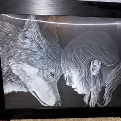 3D Wolf Frame