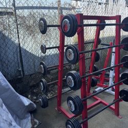 Troy barbell Set