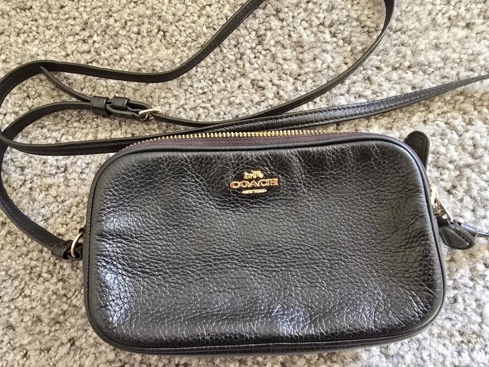 Leather Coach Bag