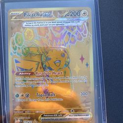 Pikachu Ex Hyper Rare