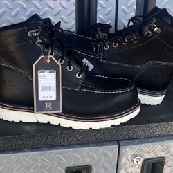 WOLVERINE MEN'S WORK BOOTS - COMPOSITE TOE