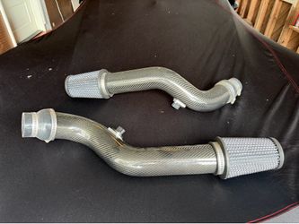 AMS carbon fiber intake for a 2016 Nissan GTR