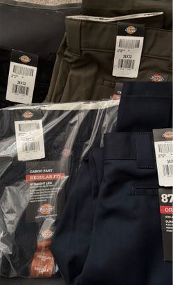 4 Dickies work pants 36 by 32 2 cargo 2 original fit
