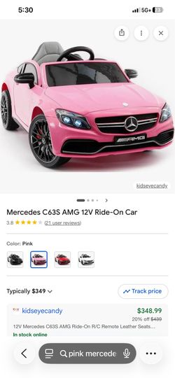Mercedes Benz AMG electric kids car