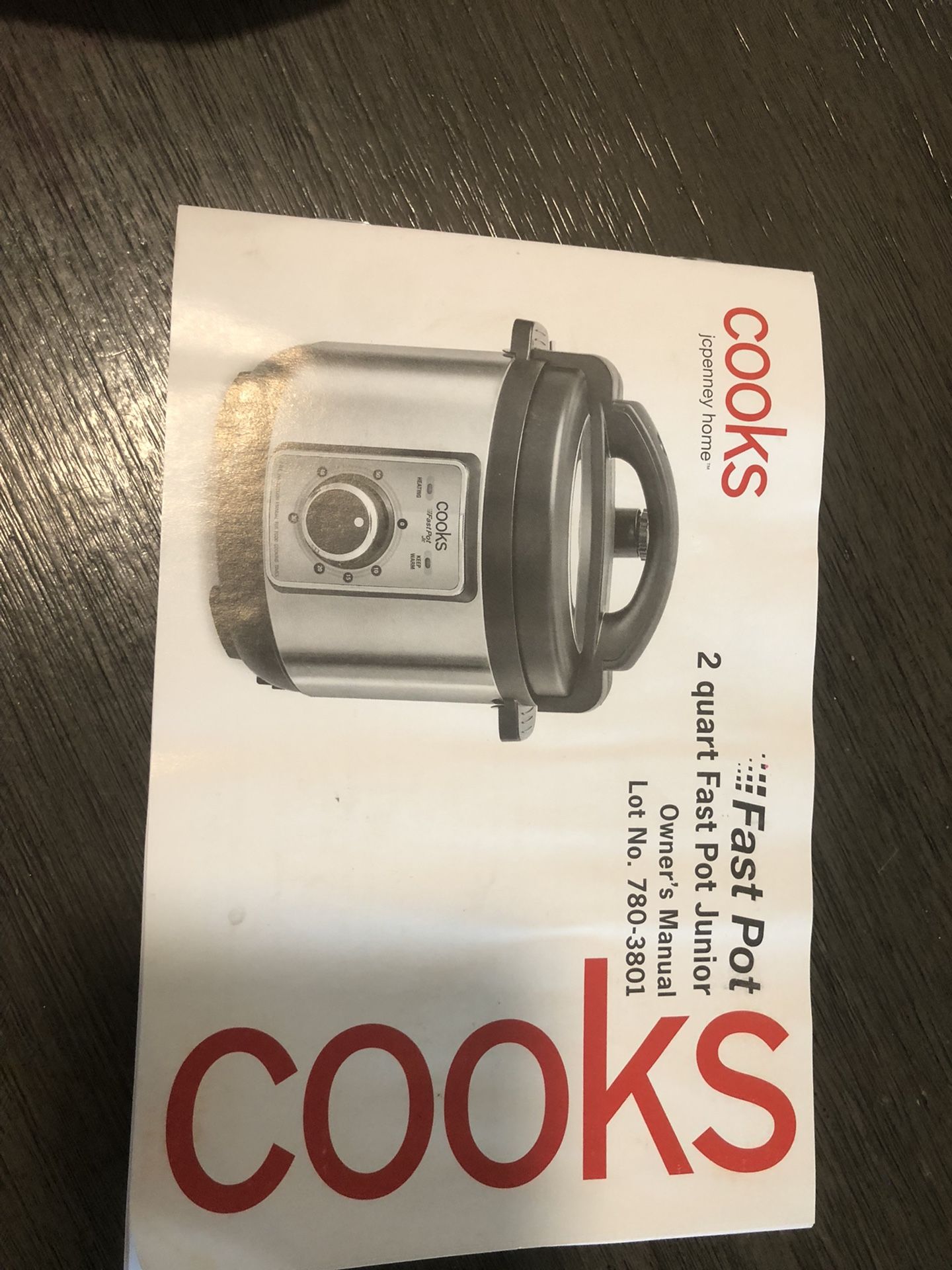 Cooks Fast Pot Jr. Multi Cooker - New - Stainless Stell - 2 Qt