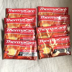 NEW*👉🏻8 x ThermaCare Heatwraps Advanced Lower Back Hip L-XL Pain Relief Heat Therapy Packs (Silver Lake)