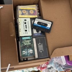 FREE box of casssettes