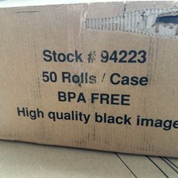 40 Rolls Printer Paper BPA Free