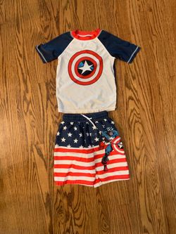 Marvel swim set, Size 5/6