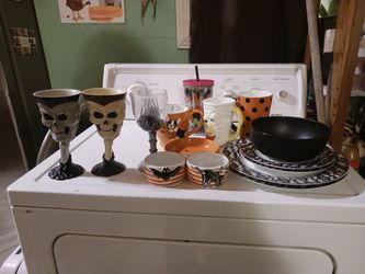 Halloween Drinkware and Dishware Collection