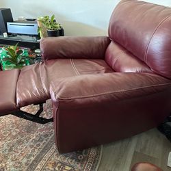 Reclining Leather Chair
