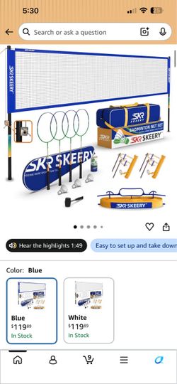 Professional Badminton Set with Winch System