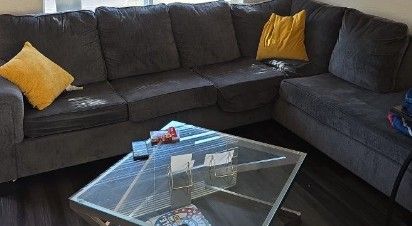 Sectional And Coffee Table