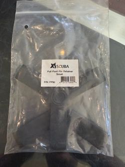 Free diving, Full Foot Fin Retainers