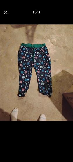 Owl Print Pajama Jogger Pants