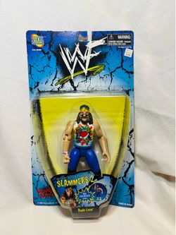 WWF Slammers 2 Dude Love Action Figure Jaw Breaker 1998 Jakks Pacific Sealed