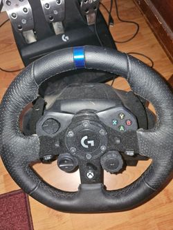 Logitech G923 Racing Wheel and Pedals - Black NO POWER CABLE