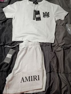 Women's Amiri shorts set (xs-2x,2x available)