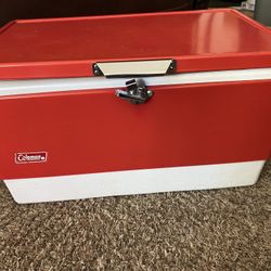 Retro Coleman Cooler Circa 1983