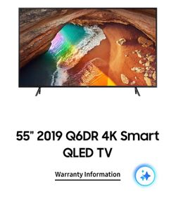 55" Samsung 4K QLED Smart TV - Great Condition w/ used Remote
