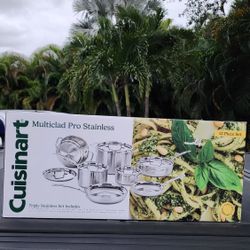 12 Piece Cuisinart  Multiclad
