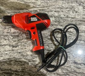 Black and Decker (DR 250) corded electric power drill