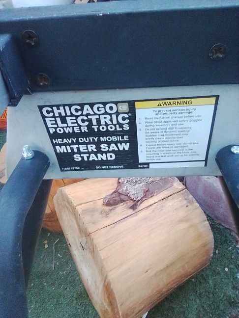 Chicago Electric Miter Saw Stand