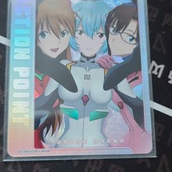 Foil Action Point Evangelion Union Arena Card 
