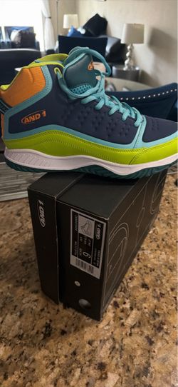 AND1 Mid-Top Basketball Sneakers Size 9