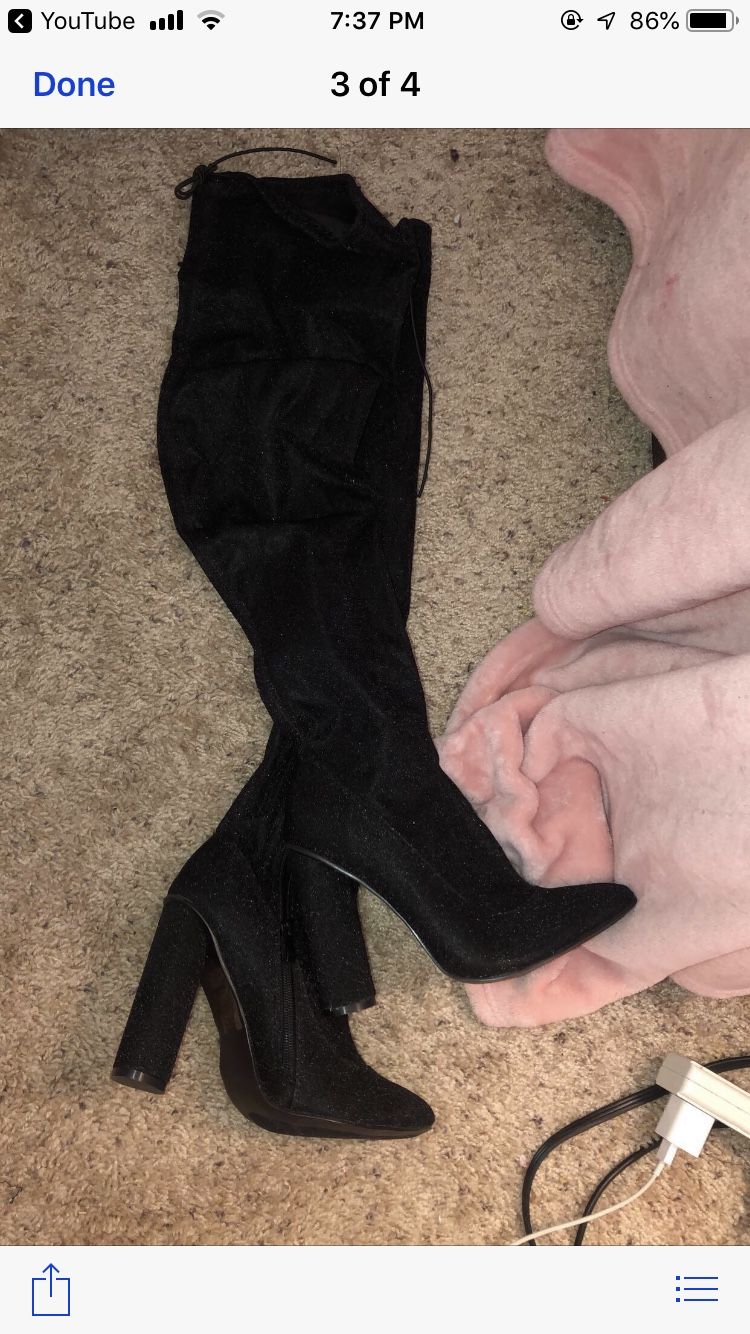 KNEE HIGH BOOTS