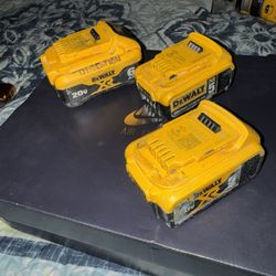 Dewalt Batteries 5ah And 6ah
