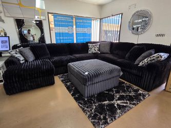 Midnight Madness Sectional 3 colors available.  Huge sale
