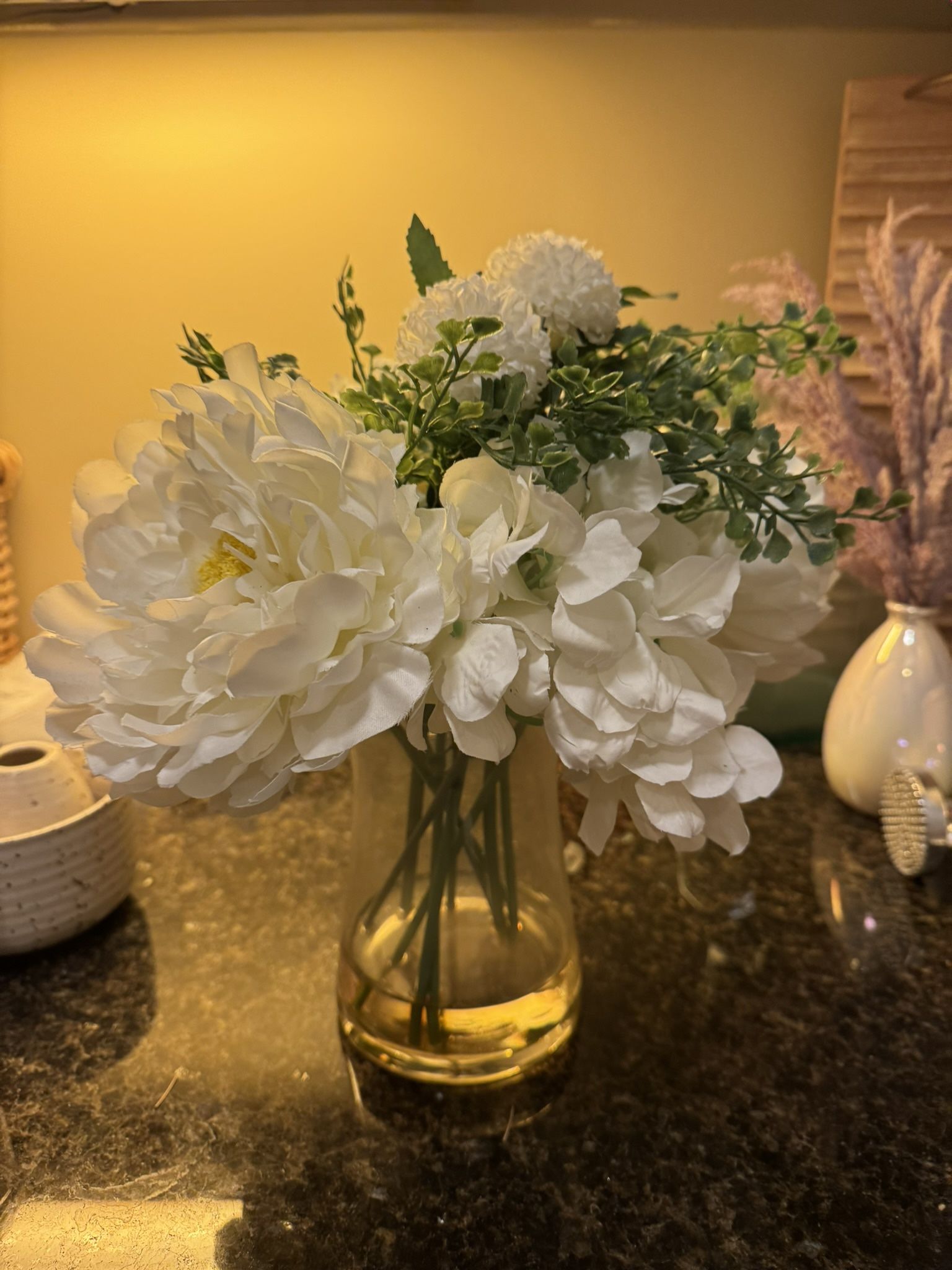 Artificial Flowers In Vase